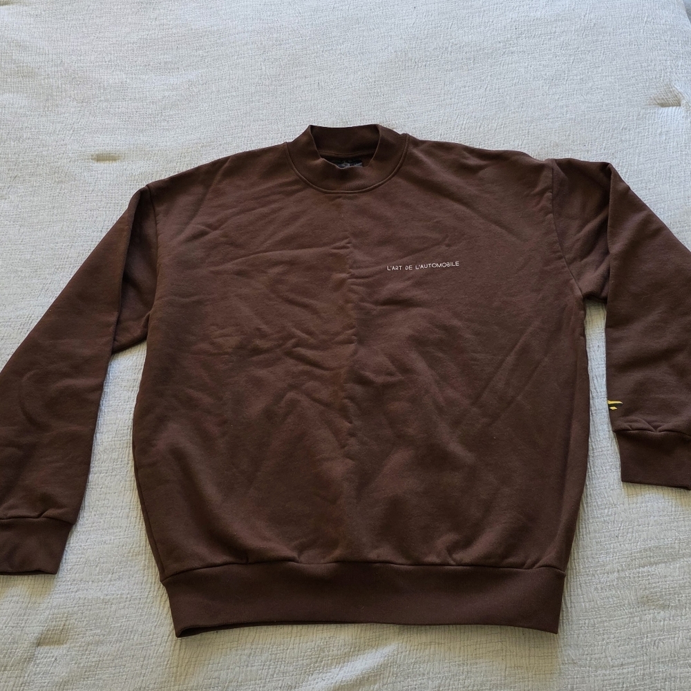 Graphic Sweatshirt Y2K Streetwear Crewneck Vintage Grunge Crewneck Pullover - Picture 5 of 11